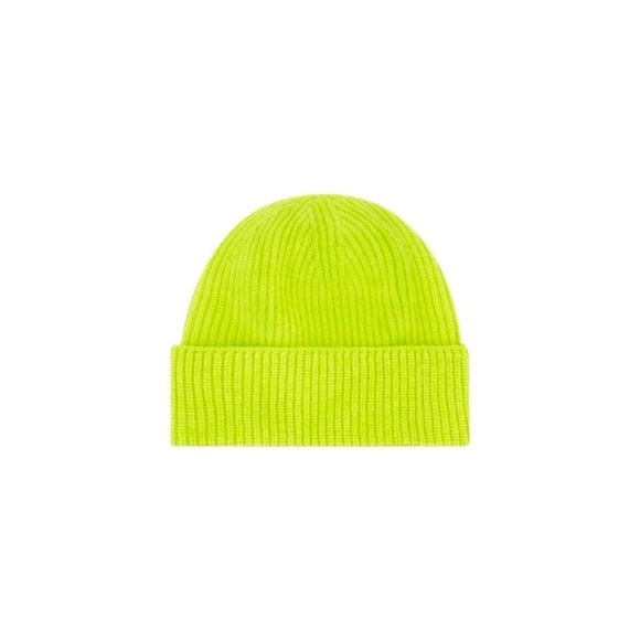 Mara Hoffman Jacq Wool Beanie In Chartreuse New With Tags - Picture 1 of 2